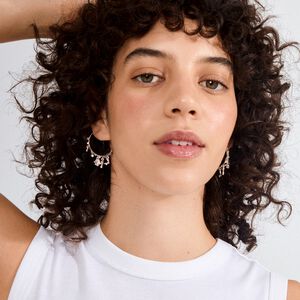 TOVIN earrings silver-plated