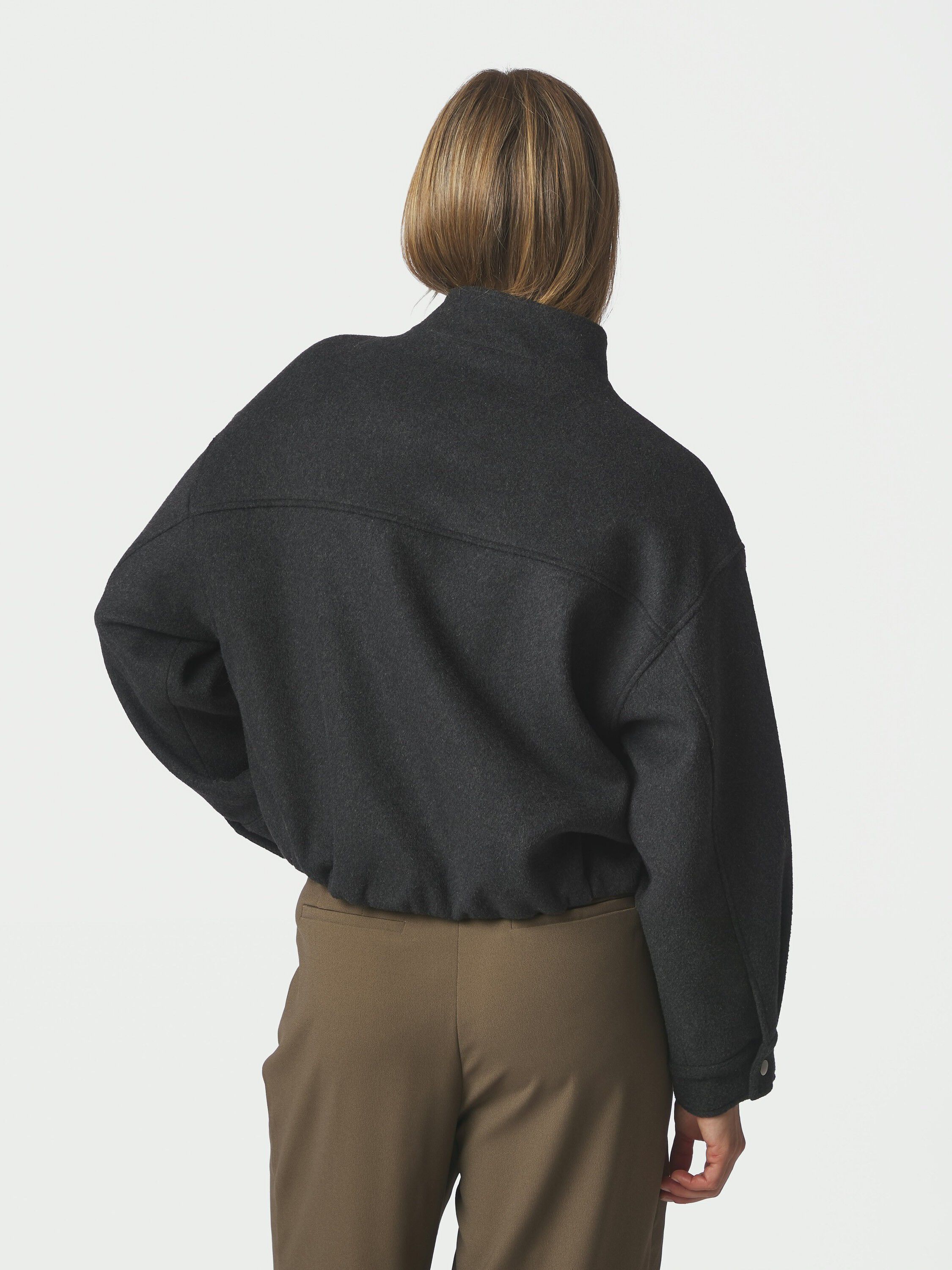 Florine Wool Bomber Jacket
