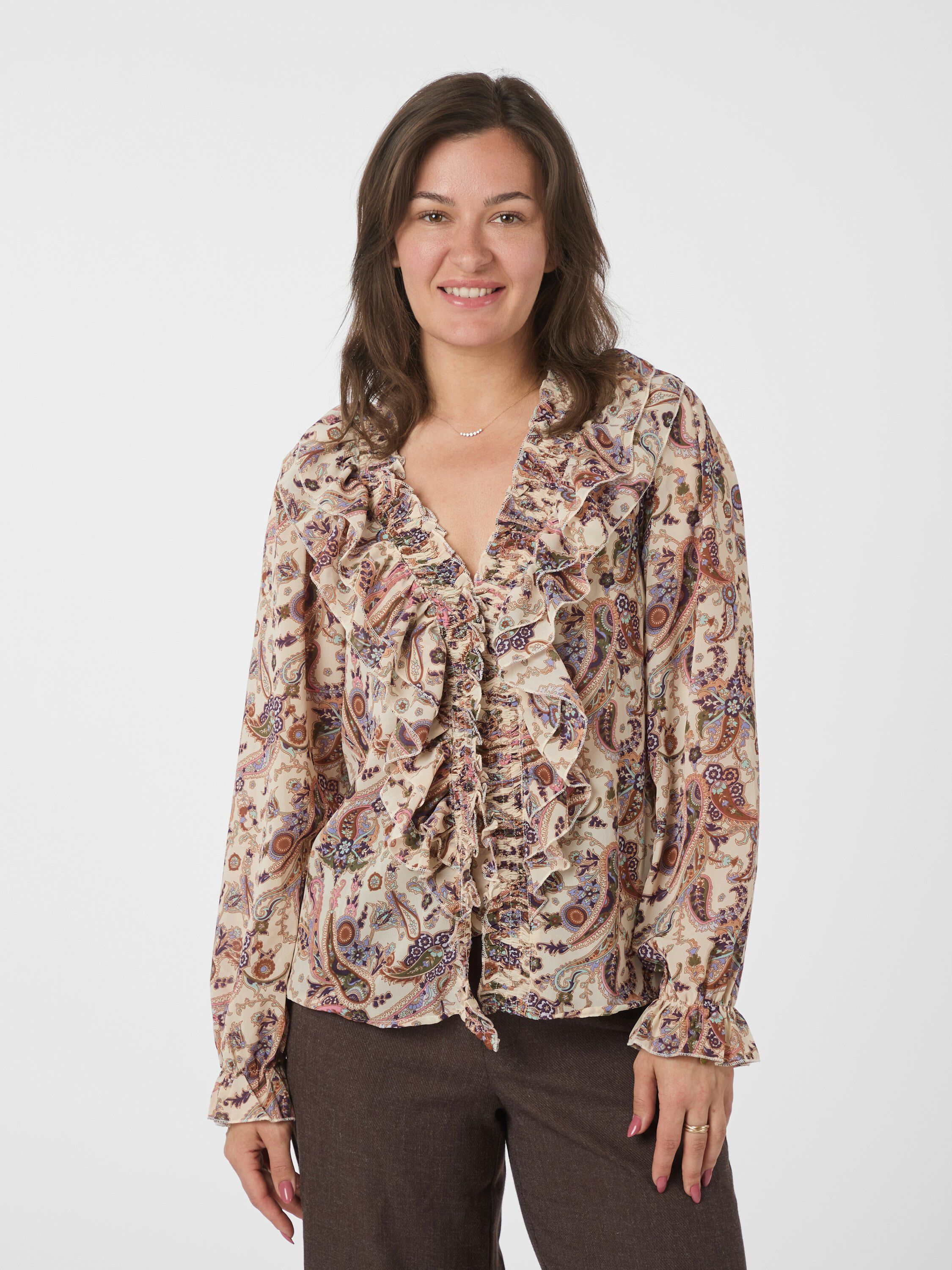 Ivey Art Paisely Blouse