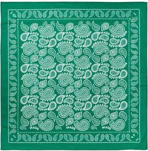 Soft Cotton Paisley Scarf Solid