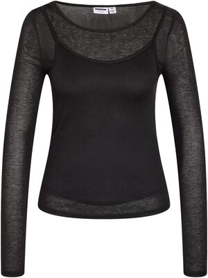 NMNUSA L/S DOUBLELAYER TOP