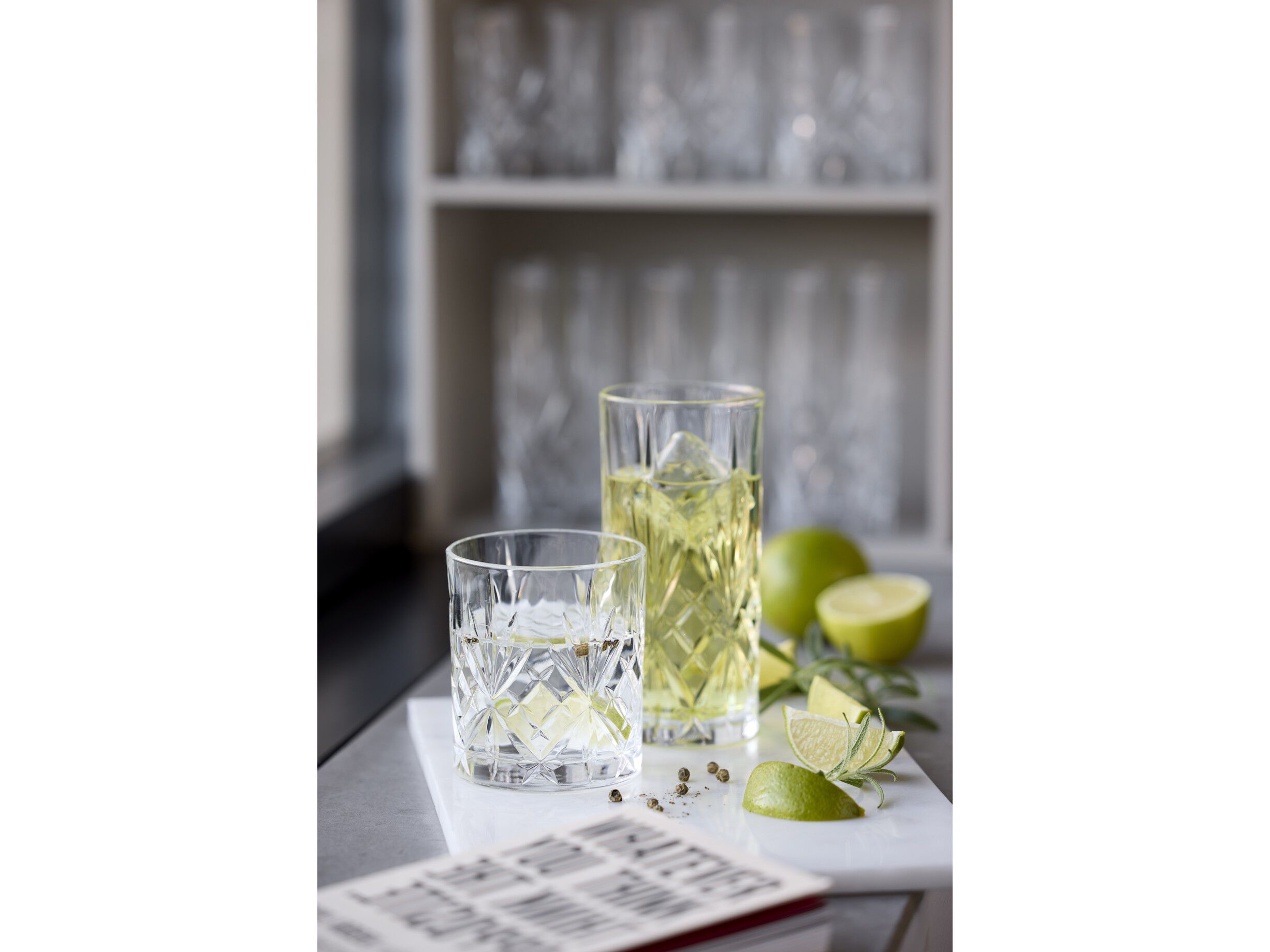 Whiskyglas/Highball Melodia 8 delar