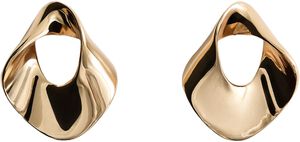 Earrings with relief design