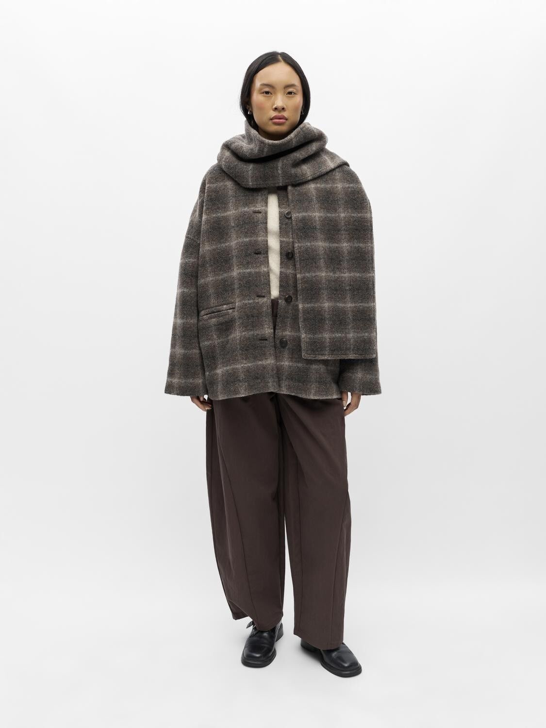 Objmaise L/S Lo Scarf Jacket Noos