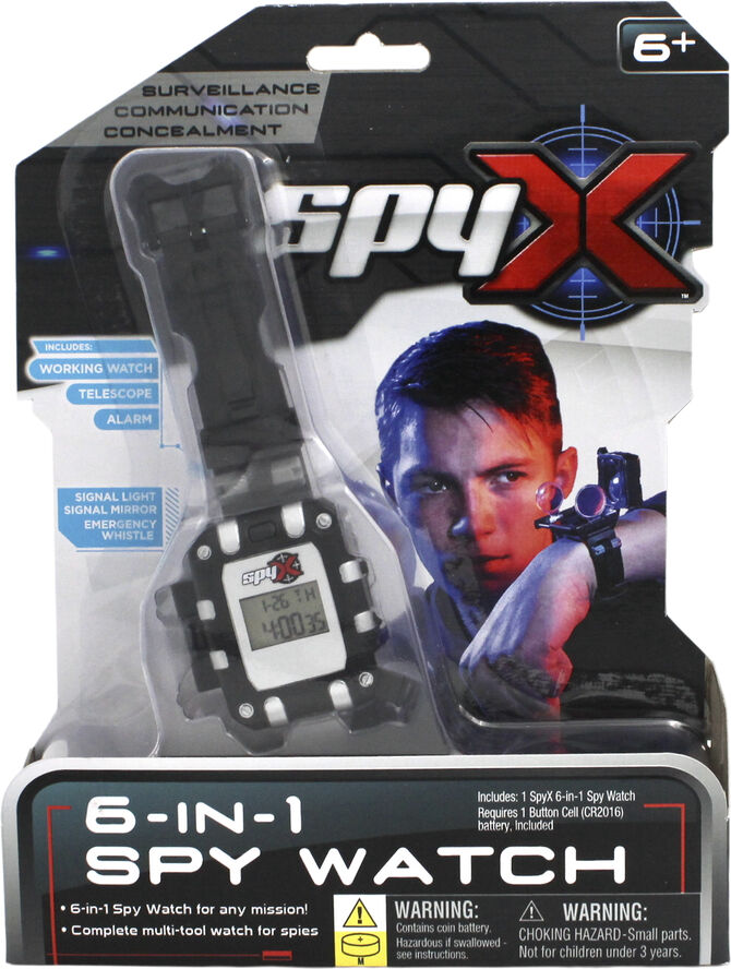 Spy X 6 in 1 Spy Watch