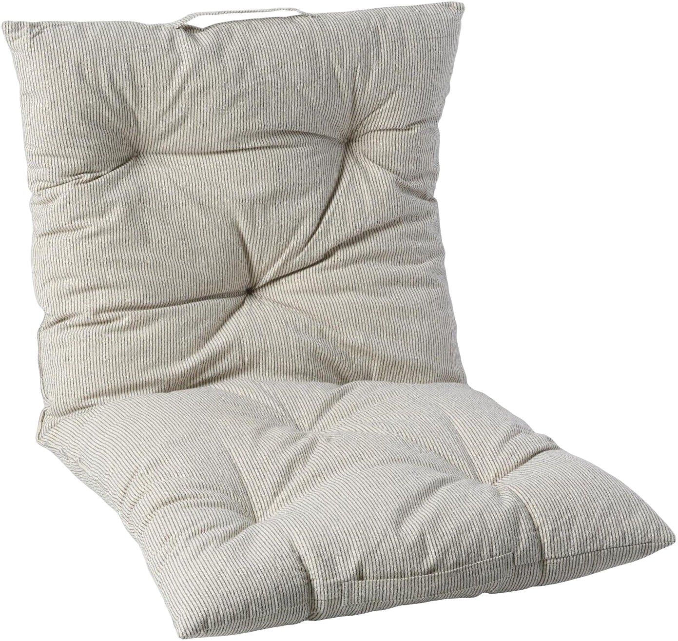 Madrashynde Lina natur m/sorte tynde striber