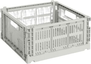 HAY Colour Crate-Medium Square-Grey