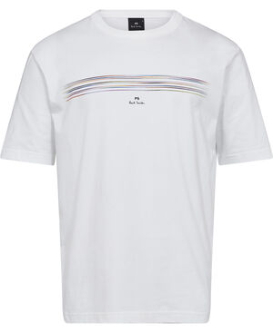 MENS CASUAL FIT SS T SHIRT STRIPE