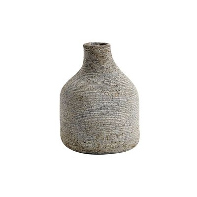 Vase Stain Small - Gråbrun