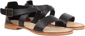 ALBERGO - LEATHER SANDAL W/ HEEL COVER