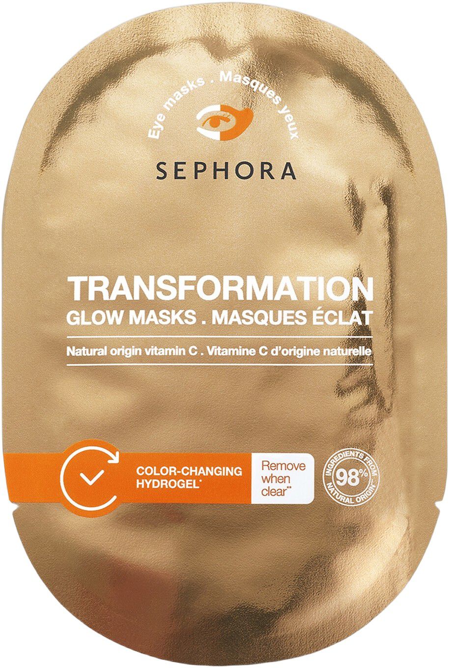 Transforming Masks - Hydrogelmasker f&ouml;r &ouml;gonen - C-vitamin