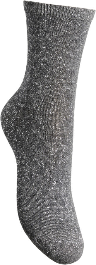 PCSEBBY GLITTER LONG AOP SOCKS NOOS