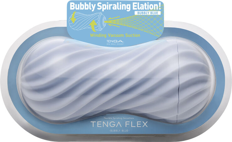 TENGA - FLEX II BUBBLY BLUE