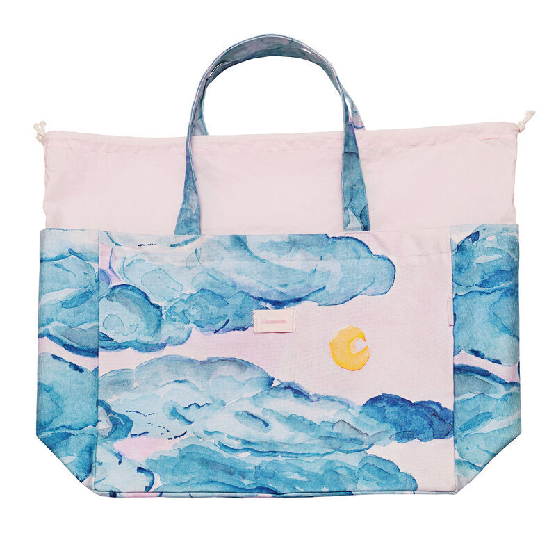 Moonshine Rose Big Canvas Totebag