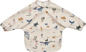 Merle Printed Cape Bib