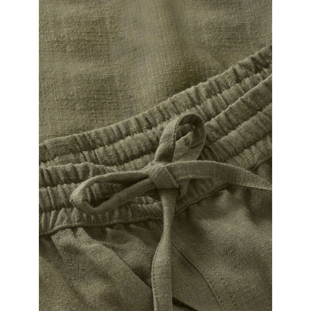 Fig loose linen-mix shorts