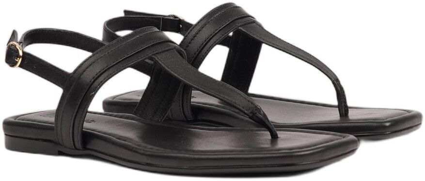 CARINI - SOFT LEATHER SANDAL / RUBBER SOLE