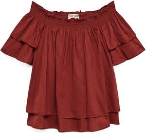 AWBELLE SS BOATNECK TOP