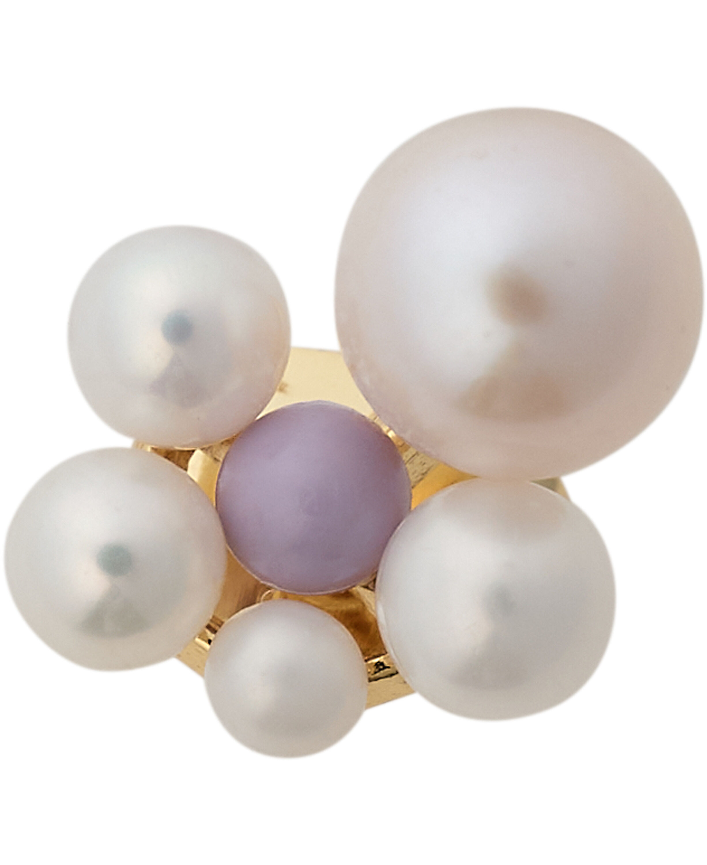 Bouquet Pearls 1 pcs gold plated
