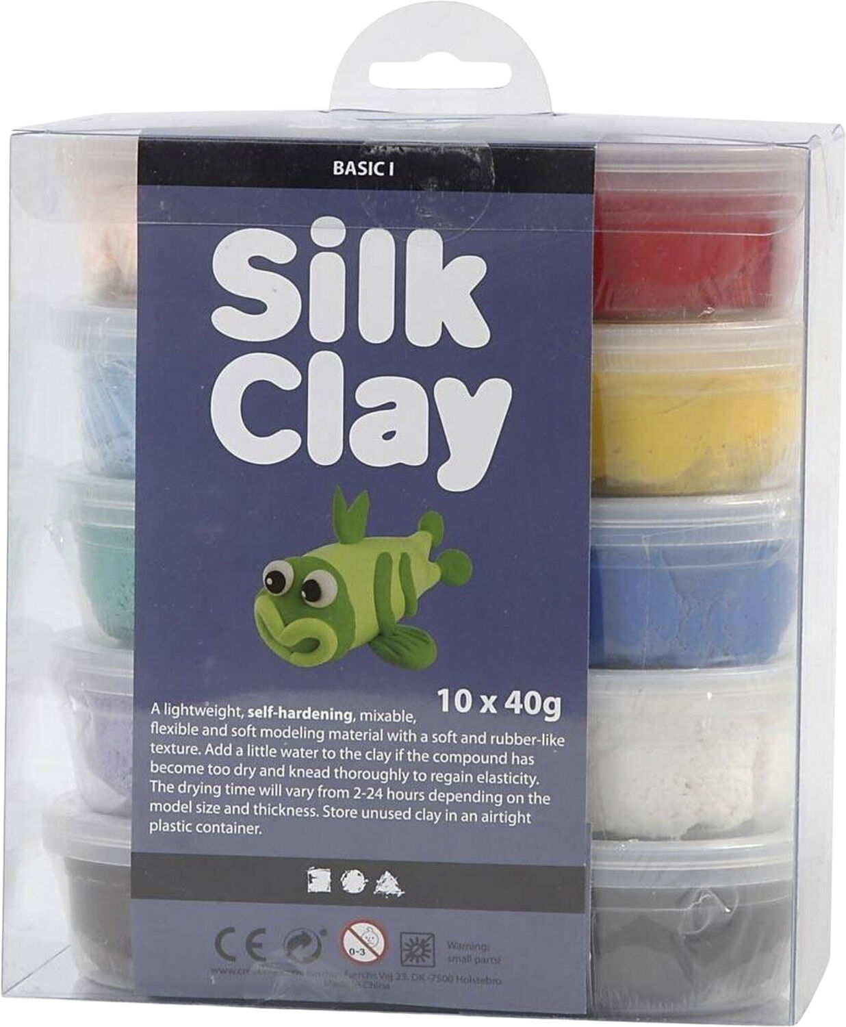 Silk Clay Basic1 10x40g