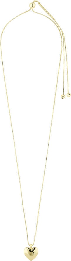 SOPHIA recycled heart necklace gold-plated