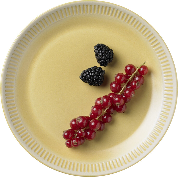 Colorit tallrik Ø 19 cm yellow