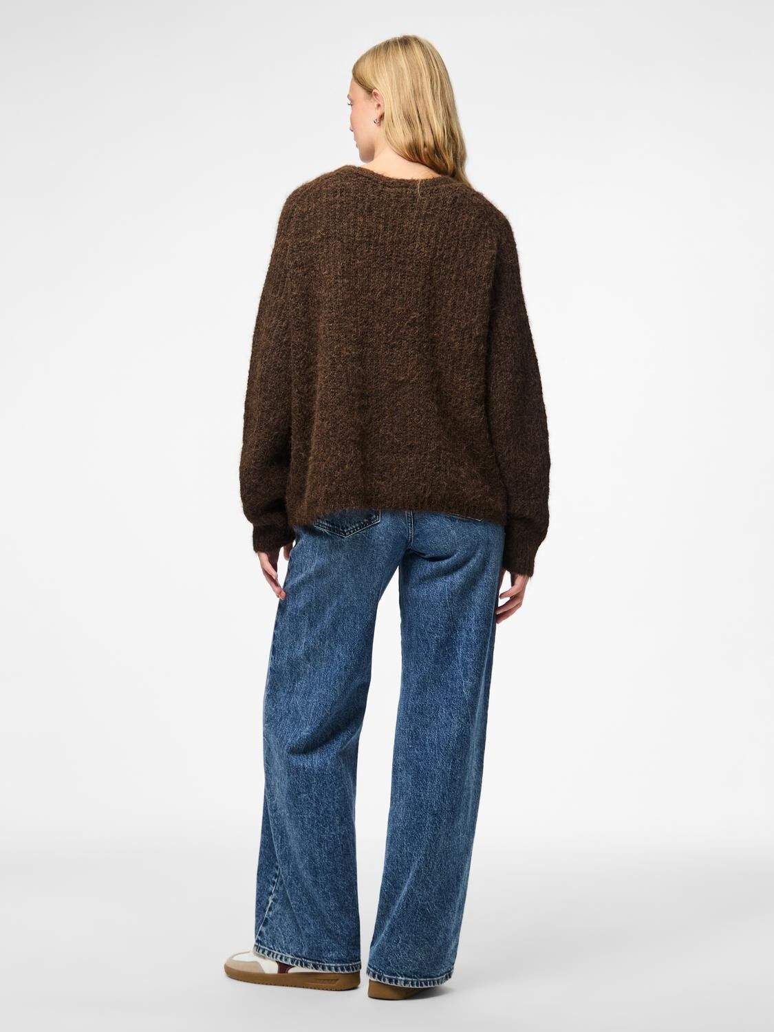 Pccleo Ls V-Neck Knit Cardigan Noos Bc