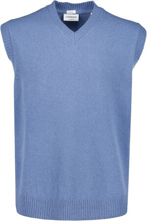 Lambswool button slipover