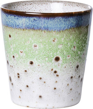 70s ceramics coffee mug comet