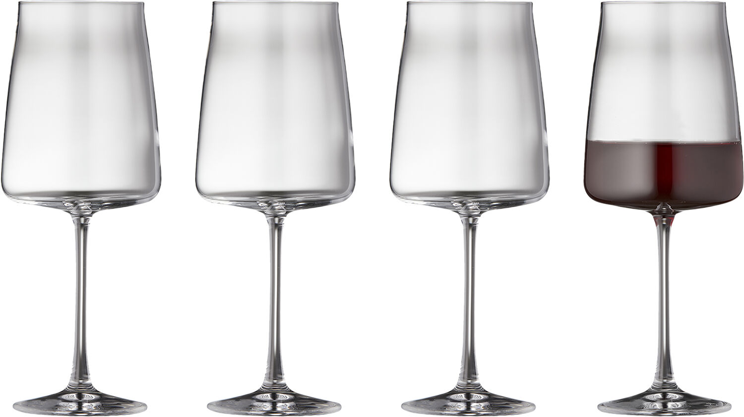 R&ouml;dvinsglas Zero 54 cl 4 st