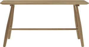 Bänk 90x28x45 cm Naturoljad Ek