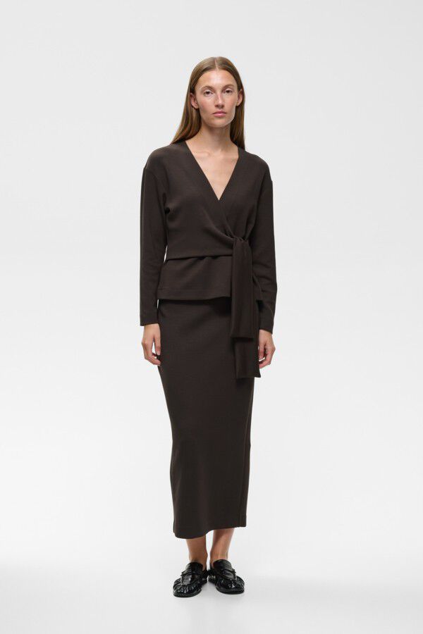 AGGIEIW VINCENT KNOT BLOUSE