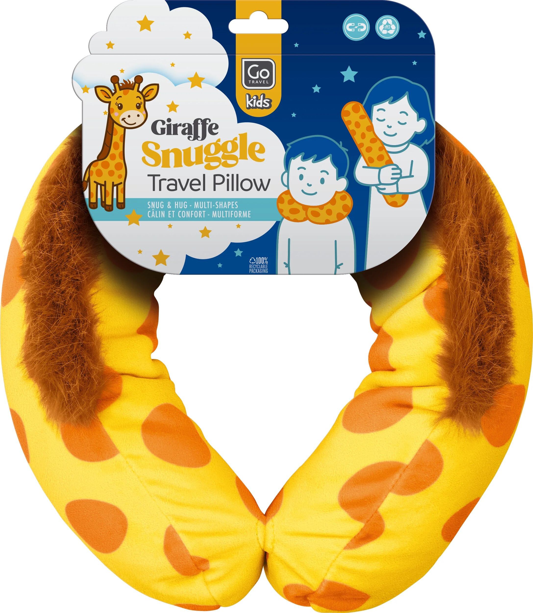 Giraffe Snuggle Travel Pillow