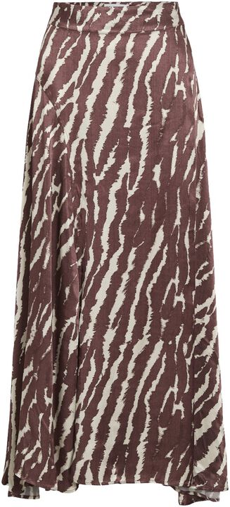 Roushiana Hw Printed Midi Skirt