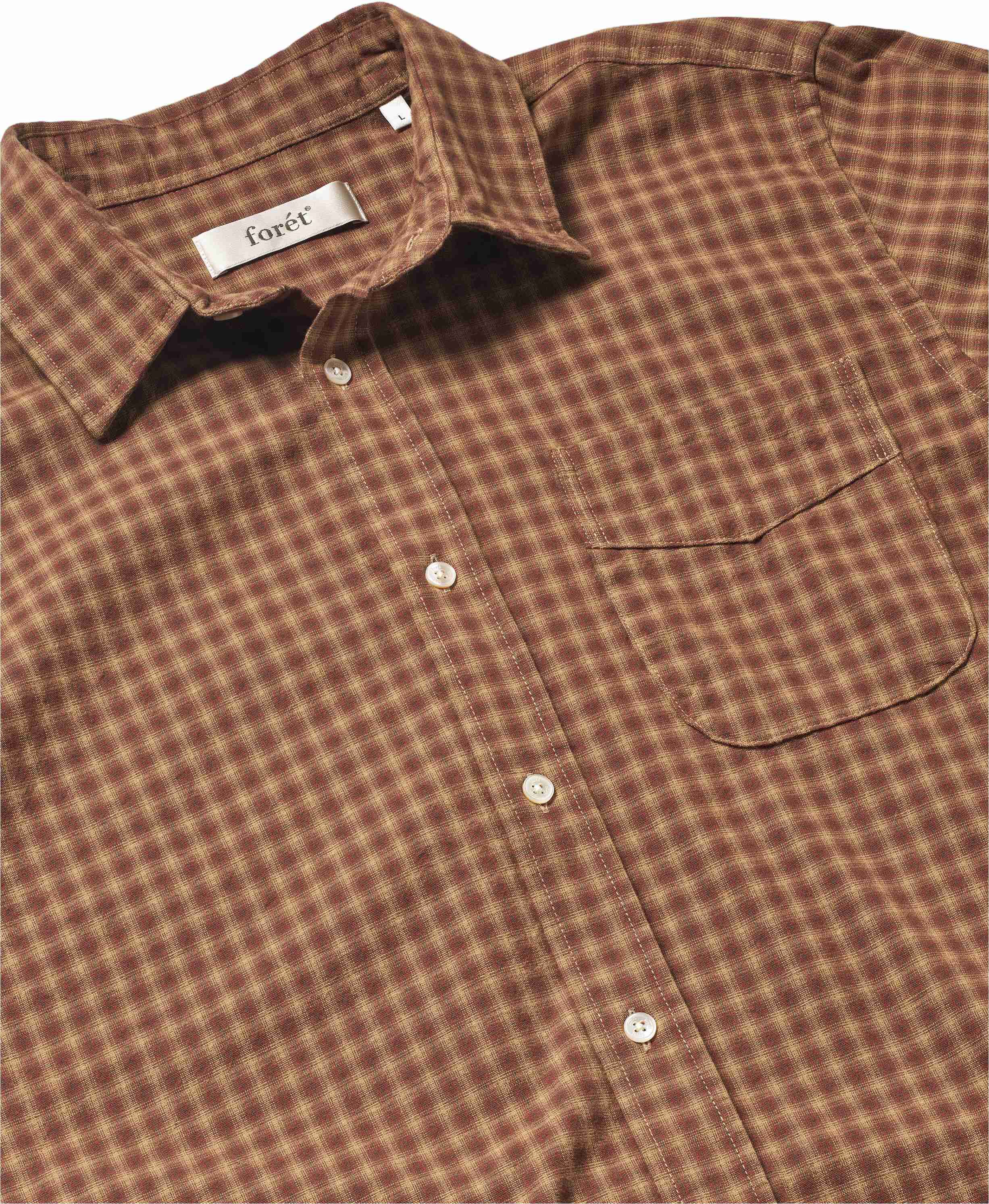RIDGE REGULAR FIT FLANNEL SHIRT