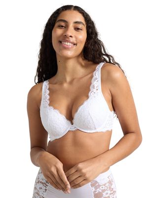 Malva push-up bh med spets