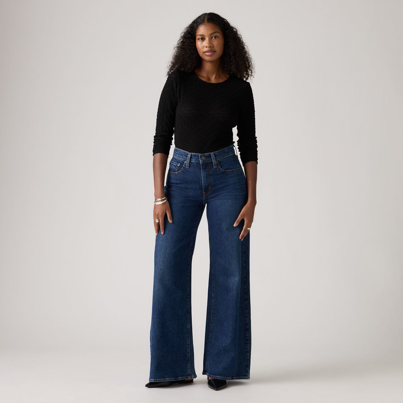 728 High Rise Wide Leg Jeans