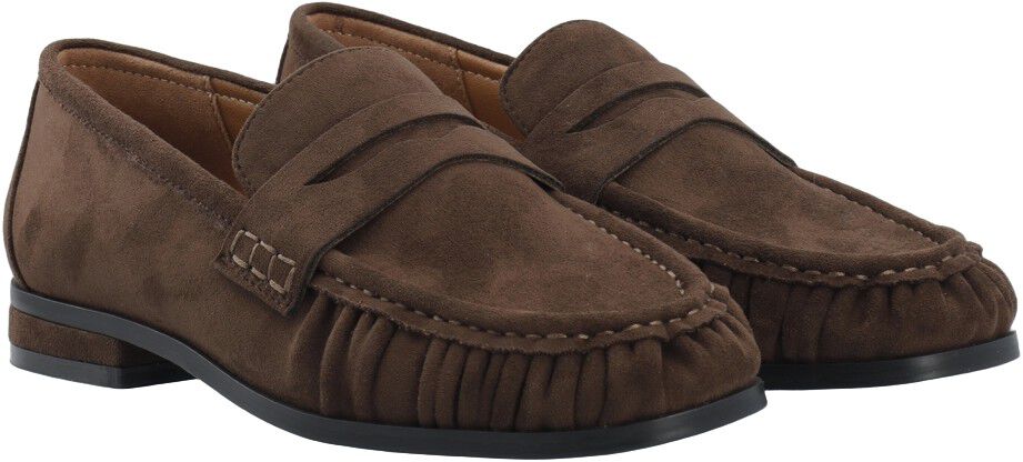 BIACARMA Penny Loafer Faux Suede