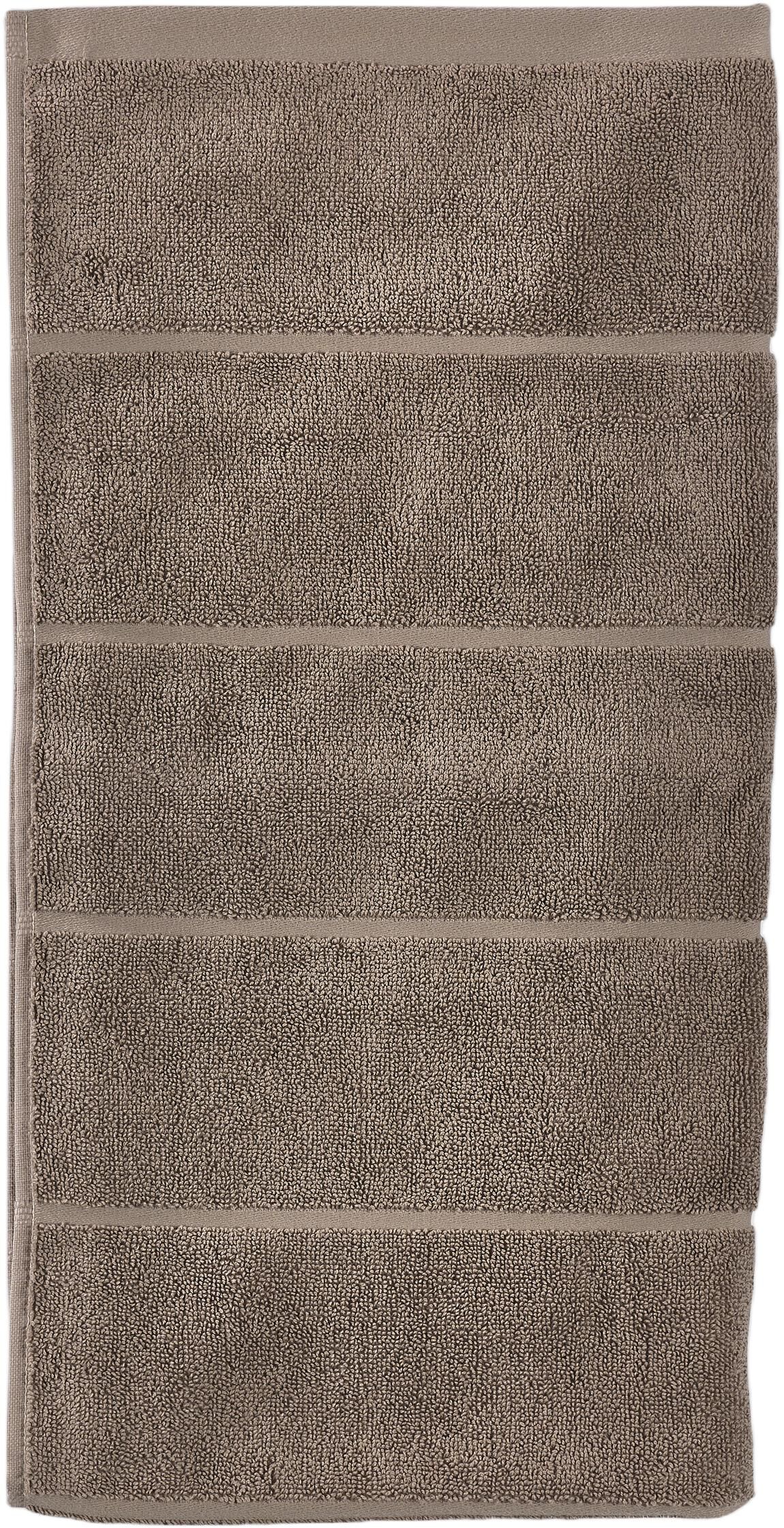 Handduk Sauna 50x100 White/Soft Grey/Eucalyptus