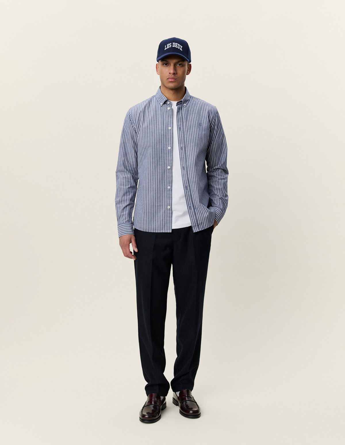 Light Oxford Striped Shirt