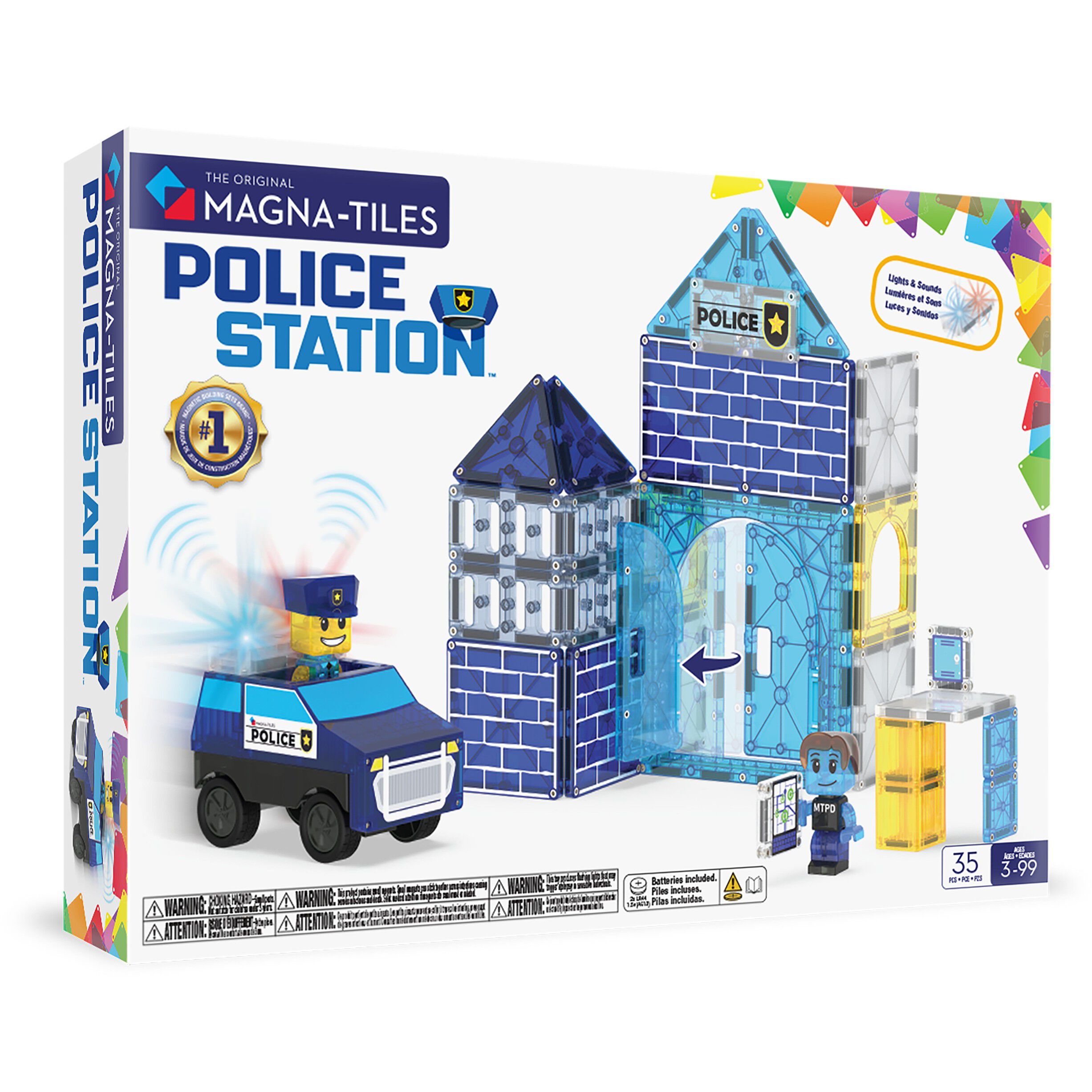 MAGNA-TILES Politistation