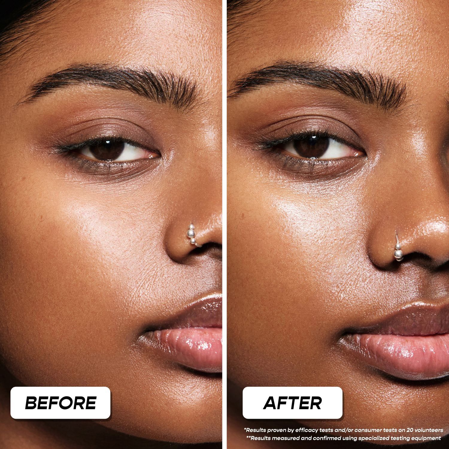 A. M GLOW Before Noon - Lysterf&ouml;rst&auml;rkande flytande mj&ouml;lk med ceramide