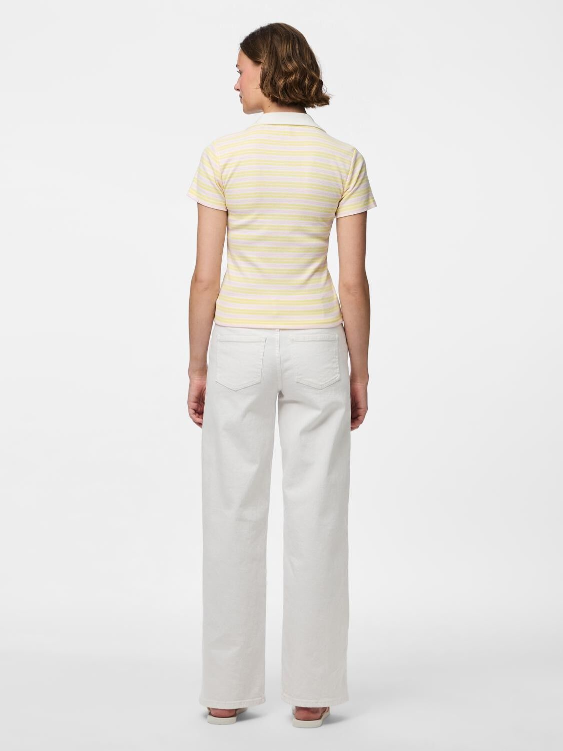 PCJAYJAY SS V-NECK POLO TOP JRS D2D