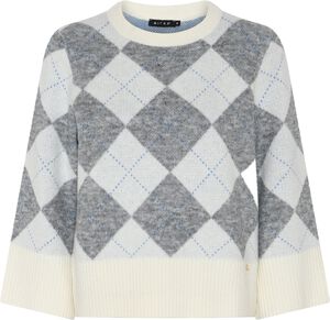 Jumper_ Argyle with Sequins