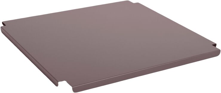 HAY Colour Crate Lid Metal-Large Square-Bordeaux