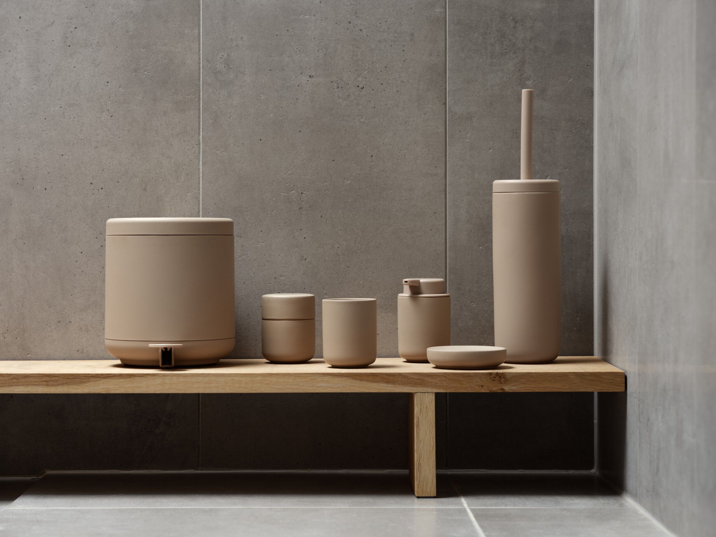 Tandborstmugg Ume Camel