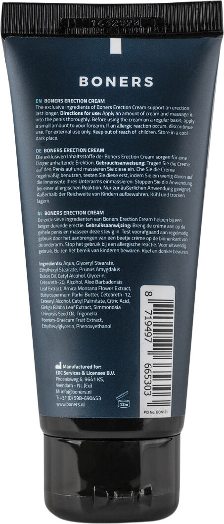 Boners Erection Cream