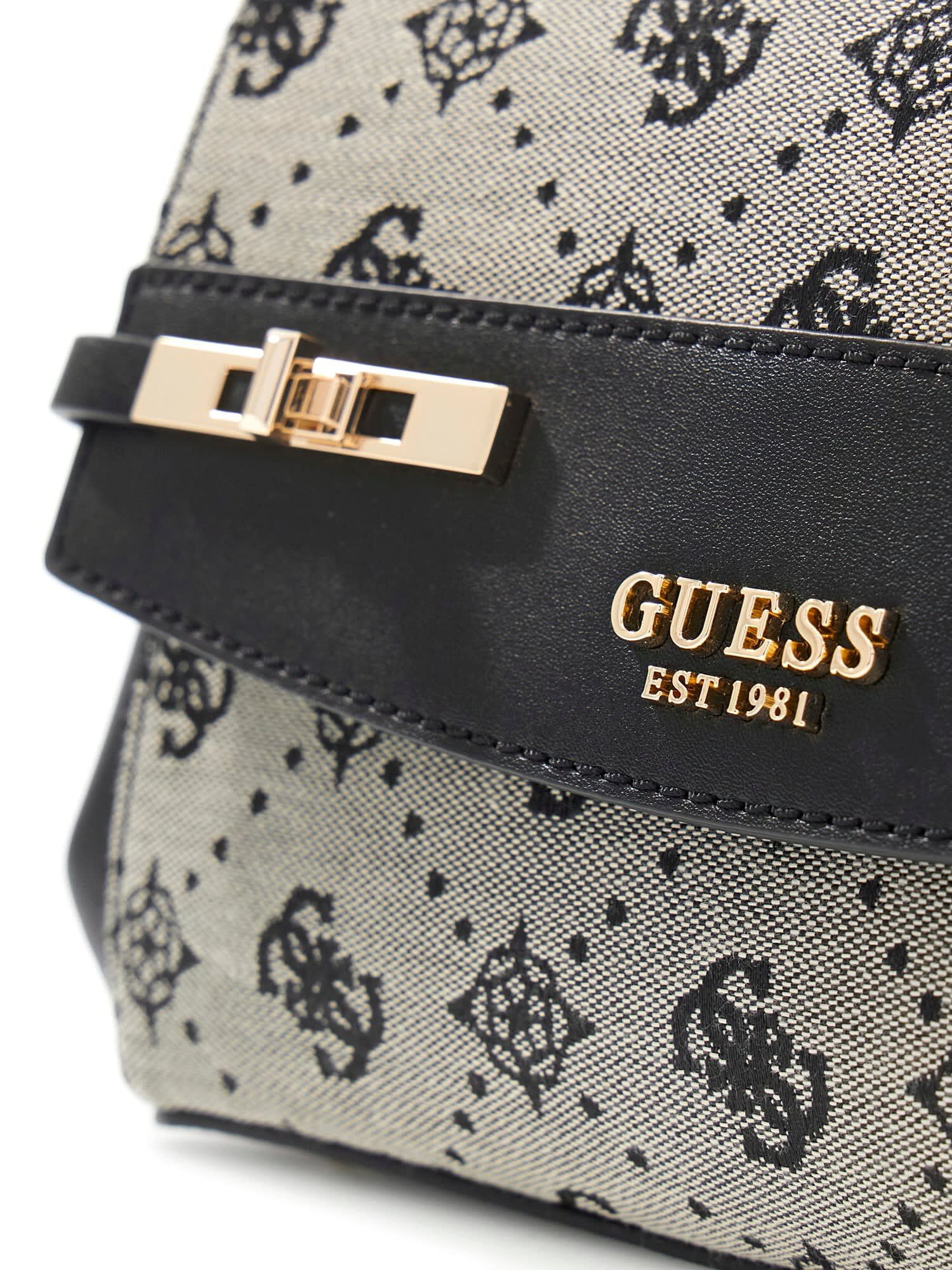 MELINDA LOGO TOP HANDLE FLAP