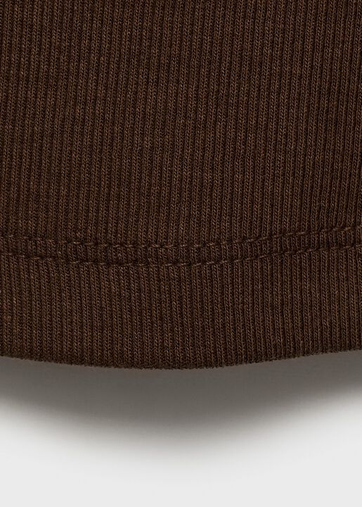 Halter-neck lyocell top