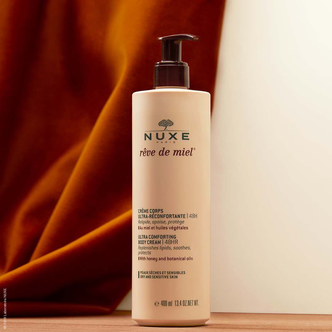 NUXE R&ecirc;ve de Miel&reg;48-hr Ultra-Comforting Body Cream 400 ml